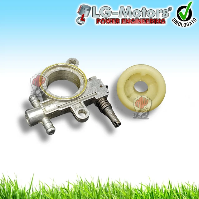 Pompa Olio Tubo Tubo senza Fine Vite per 25CC / 2500 Motosega Accessorio