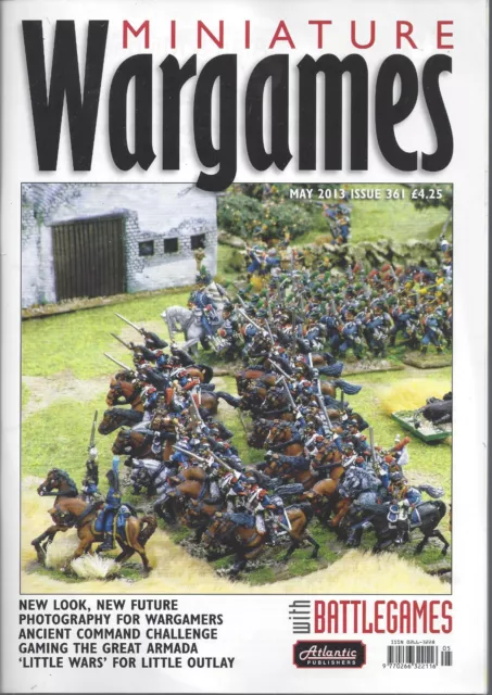 Minature Wargames Magazine #361  NEW  May 2013  On Military Matters