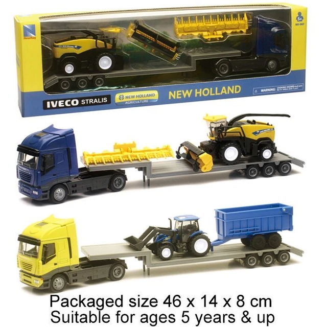 Tracteur Jouet Ertl International Harvester - Moulé Sous Pression - 1/16 - 1990 - Boîte Scellée