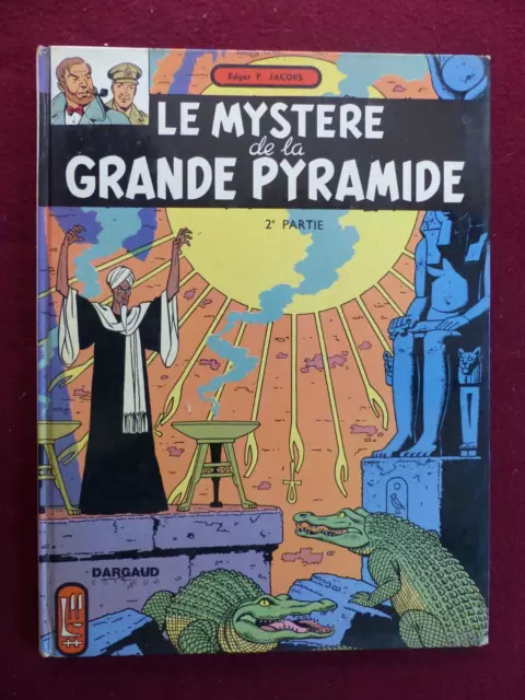 JACOBS /  BLAKE ET MORTIMER / le mystere de la grande pyramide tome 2 / 1972