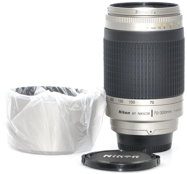 Nikon Zoom-Nikkor 70-300 mm F/4-5.6 AF G Objektiv 1 Jahr Gewähr. *+a+