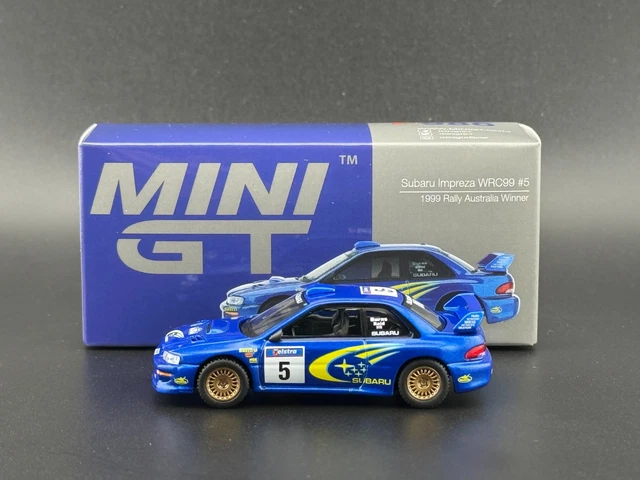Mini GT Subaru Impreza WRC98 1999 Rally Tour De Corse #22 - Foto 5
