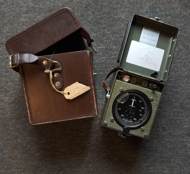 Ancien étui holster militaire en cuir noir pour PA MAC 50 - Étuis, Holsters, Fontes (14058553