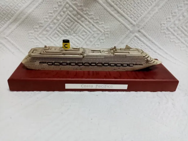 Costa Pacifica Kreuzfahrtschiff Cruise Ship - 23 cm Metall Modell Schiff