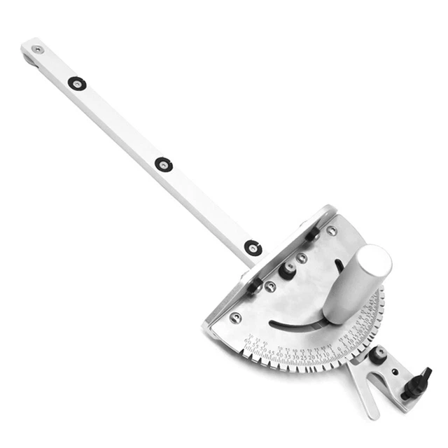 Jauge à Onglets de PréCision, Jauge à Onglets pour Scie à Table avec 120 Ex6063