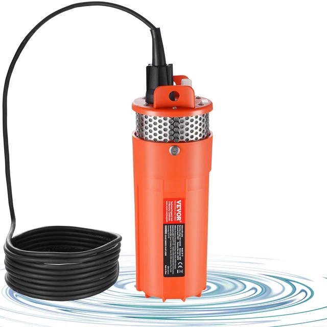 Varan Motors Pompa Sommergibile Per Pozzi 280 W – Portata 40 M, 0,8 M³/h, Corpo In Acciaio Inox, IP68, Cavo 15 M, Ideale Per Acque Profonde
