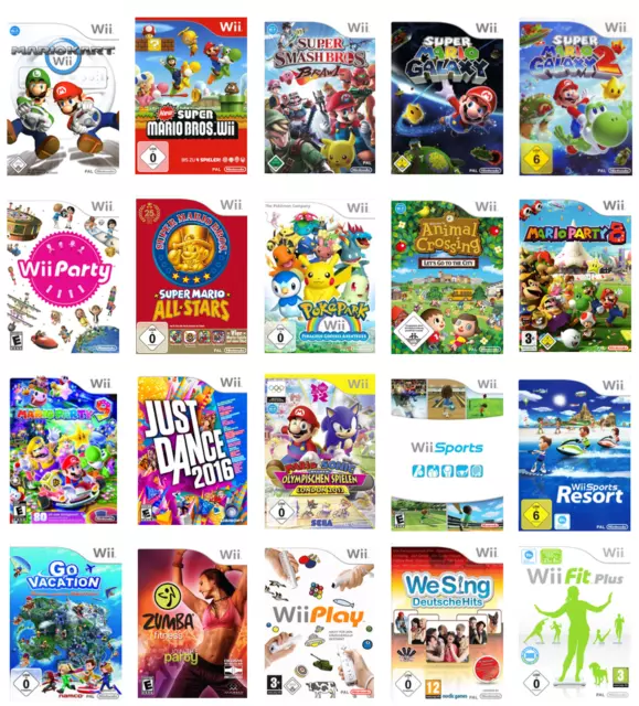 Nintendo 3DS | Große Spiele Auswahl | Mario Sonic Yoshi Party Sport Super Bros
