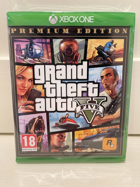 NEW GRAND THEFT Auto V Premium Edition Xbox One Incl GTA