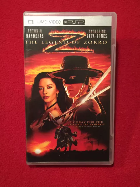 Sony PSP UMD Video Movie The Legend of Zorro