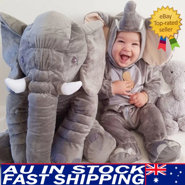 Giant stuffed elephant pillow cheap