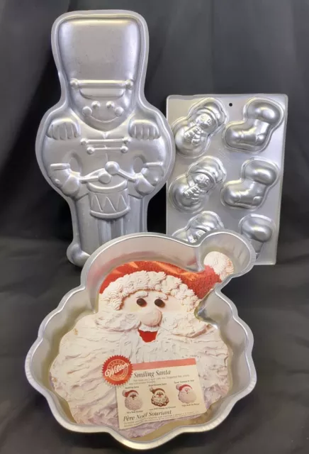 benhaida wilton mini christmas cake pan