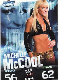 WWE Slam Attax Evolution-Michelle McCool Smackdown Card