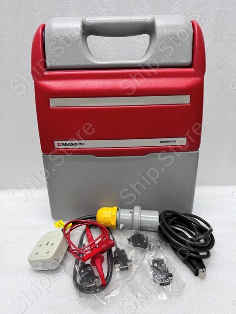 SEAWARD supernova plus Tragbar Gerät Tester Pin Ausgezeichneter Zustand