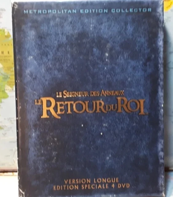 COFFRET LE SEIGNEUR DES ANNEAUX Le Retour du RoiVersion Longue/Édition