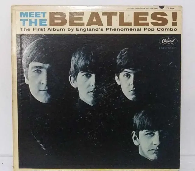 Meet The Beatles Vinyl Lp  Capitol Records  T-2047