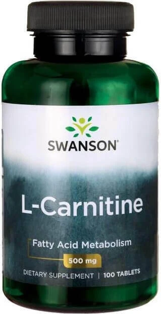 L-Carnitine L-Carnitine 500mg 100 comprimés SWANSON
