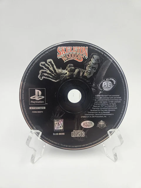 Booster Neuf Scellé - Skeleton Warriors - Jeu PS1 Sorti En 1995 - Collector