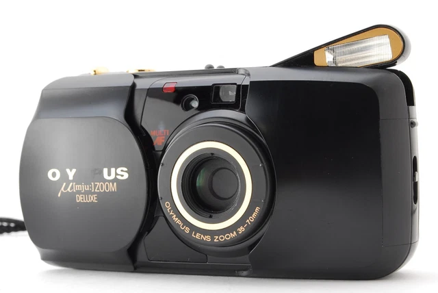 [ NEAR MINT ] Olympus μ Mju Zoom Deluxe Point & Shoot 35mm Film Camera JAPAN