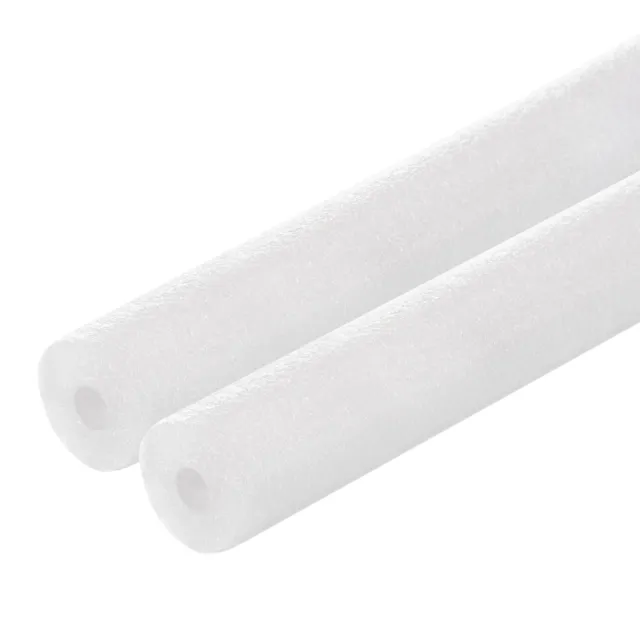 Foam Tube Sponge Protection Sleeve Heat Preservation 30mmx10mmx500mm, Pack of 2