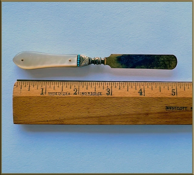 Medical / Hygiene / Toiletry / Manicure Spatula, possibly English, circa 1845