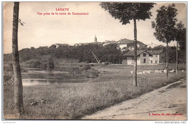 54 LAMATH - vue prise de la route de xermamenil