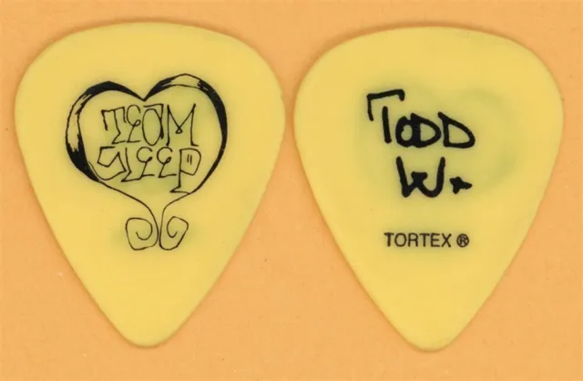 Team Sleep 2007 concert tour Todd Wilkinson stage Guitar Pick Deftones