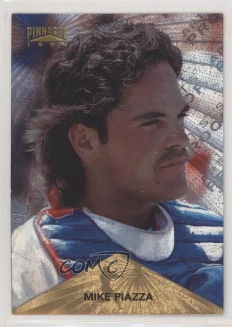 1996 Pinnacle Starburst Artist Proof Mike Piazza #4 HOF
