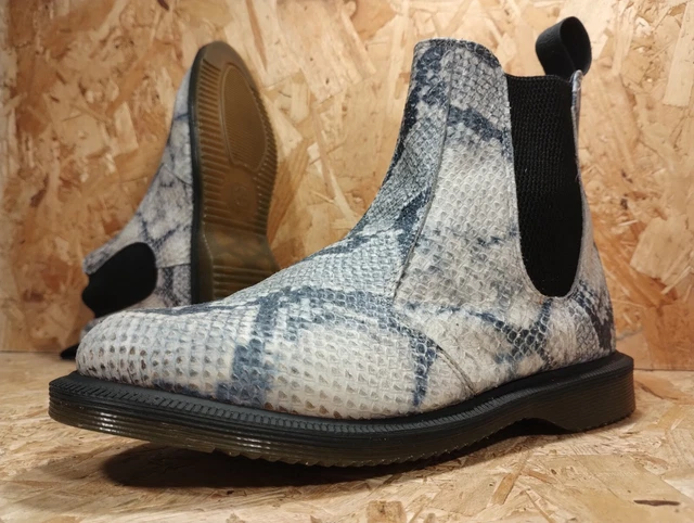 Dr martens deals flora snakeskin