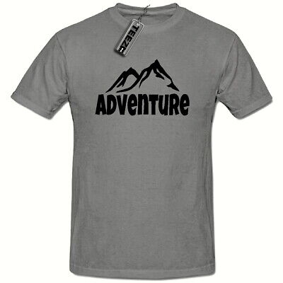 ADVENTURE T Shirt, per Bambini, Bambini, Ragazzi Avventura T Shirt, Slogan T Shirt