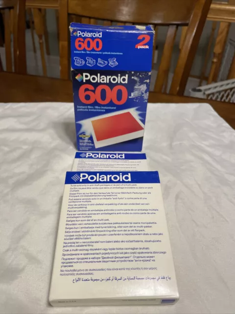 Polaroid 600 Instant Film - 2 Pack - Sealed Film