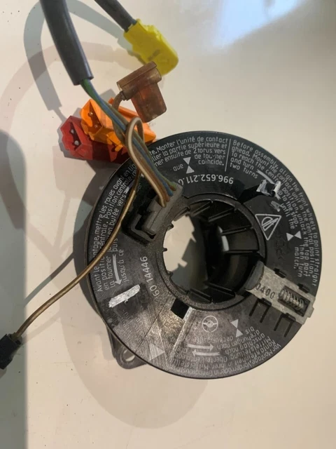 PORSCHE BOXSTER 986 Clock Spring Slip Ring Squib 99665221100 1 Jj £65. ...