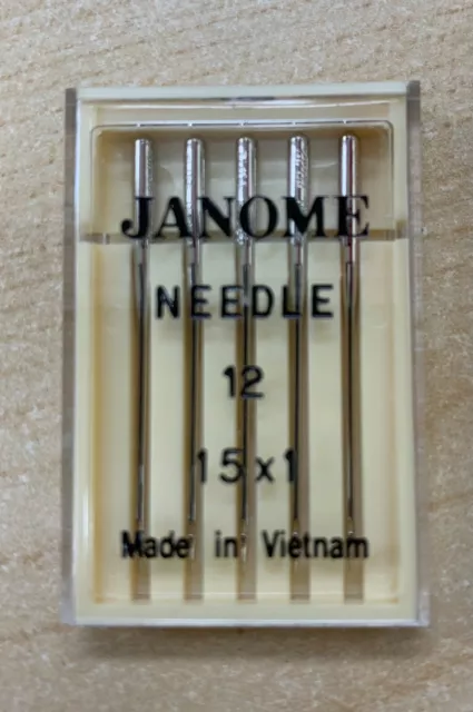 Genuine Janome Sharp Universal Needles Size 12