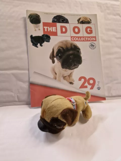 Genuine The Dog Artlist Collection - Pug Plush Soft Toy + Mag