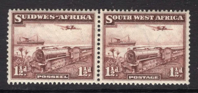 M20594 South West Africa/Namibia 1937 SG96 - 1 1/2d purple brown