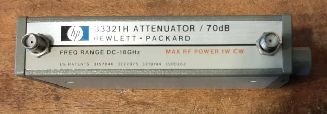 HP33321H 70dB Attenuator DC-18GHz