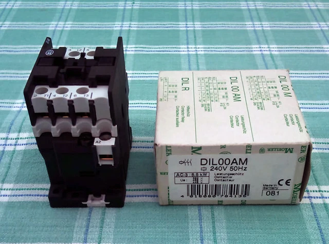 Moeller Motorschutzschalter Schütz DIL00AM Kombination Z00-10 220V 6-1