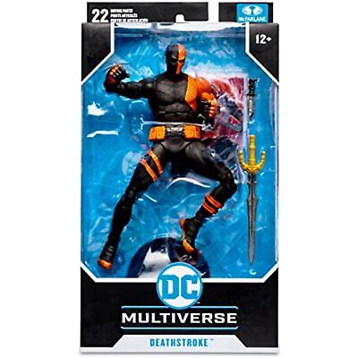 McFarlane Toys - DC Multiverse Deathstroke DC Rebirth 7' Action Figure In Hand