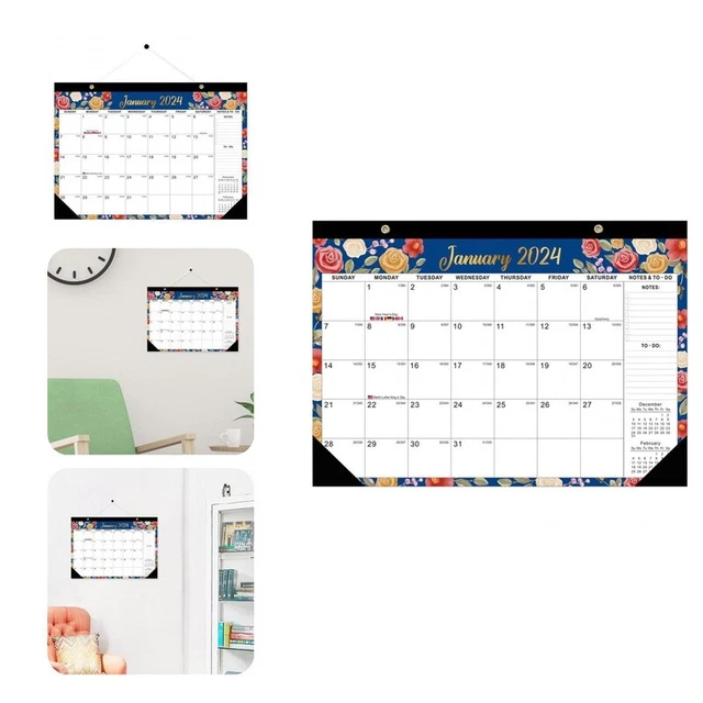 2024 Calendar Calendar Gift 2024 Calendars with Lanyard for Organization