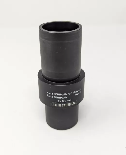 Leica Leitz Periplan TL 160mm Microscope Phototube 376102 for GF 12.5x or 10x