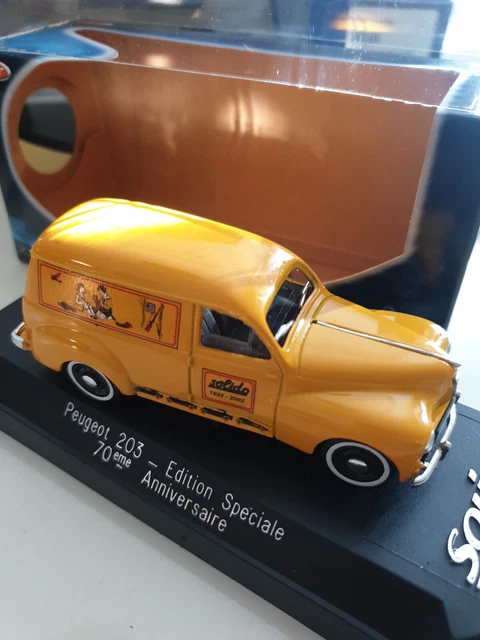 1/43 SOLIDO PEUGEOT 203 Taxi ( Défaut Peinture) (H) EUR 12,00 - PicClick FR