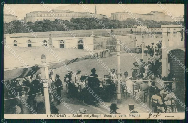 Livorno City ABRASA postcard KF2222