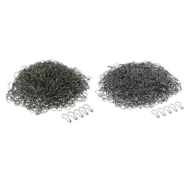 1000 Gourd Safety Pins Tag Wire Bulb Calabash Pin Bead Pins