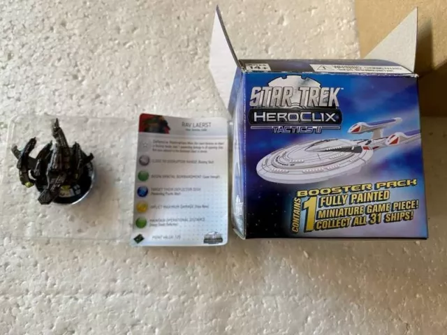 Heroclix Star Trek Tactics II Rav Laerst 025 Avec Carte