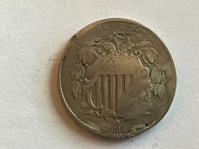 1868 Shield Nickel