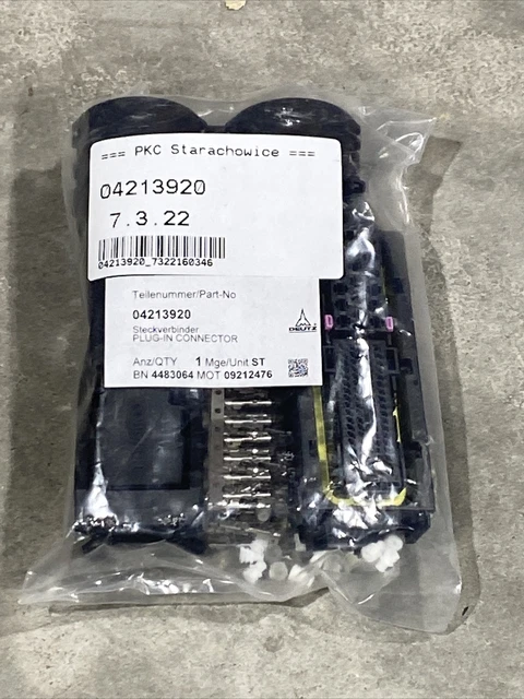 Genuine Deutz Diesel Plug In Connector 4213920 New