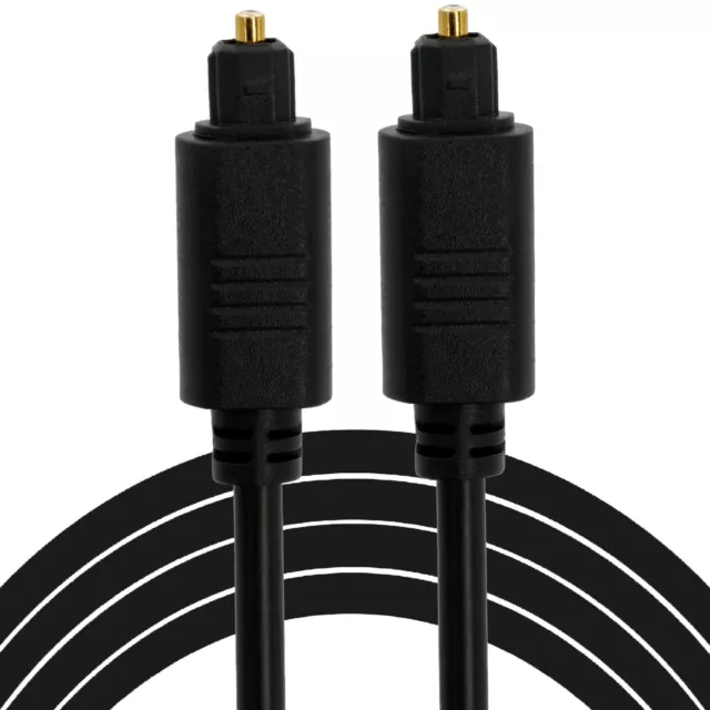 3m Toslink optisches digital Audio-Kabel HiFi Lichtwellenleiter LWL SPDIF 5mm 3