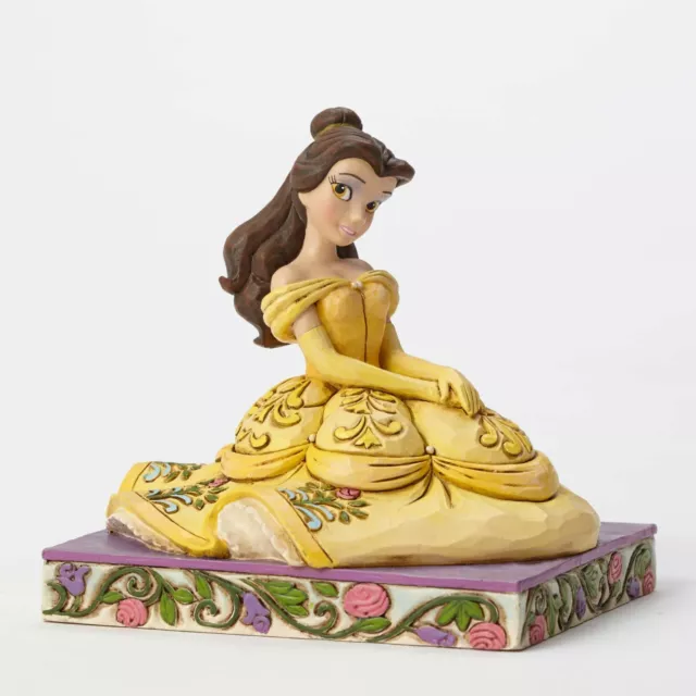 JIM SHORE DISNEY Traditions BELLE Beauty and The Beast 4050410 "Be Kind" Enesco