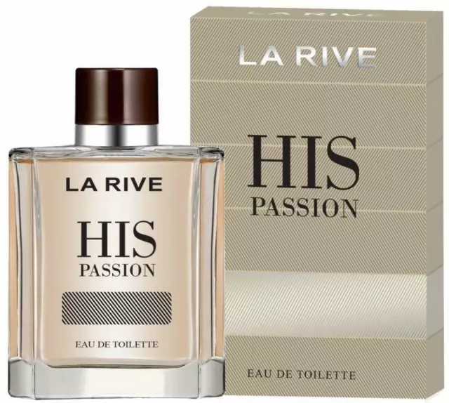 La Rive His Passion EDT For Men 100ml 3.4 fl oz