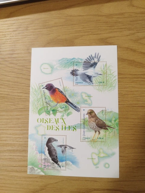 Feuillet De Timbres Russie 1995 - Oiseaux Chanteurs - Neuf Sans Charnière - G007