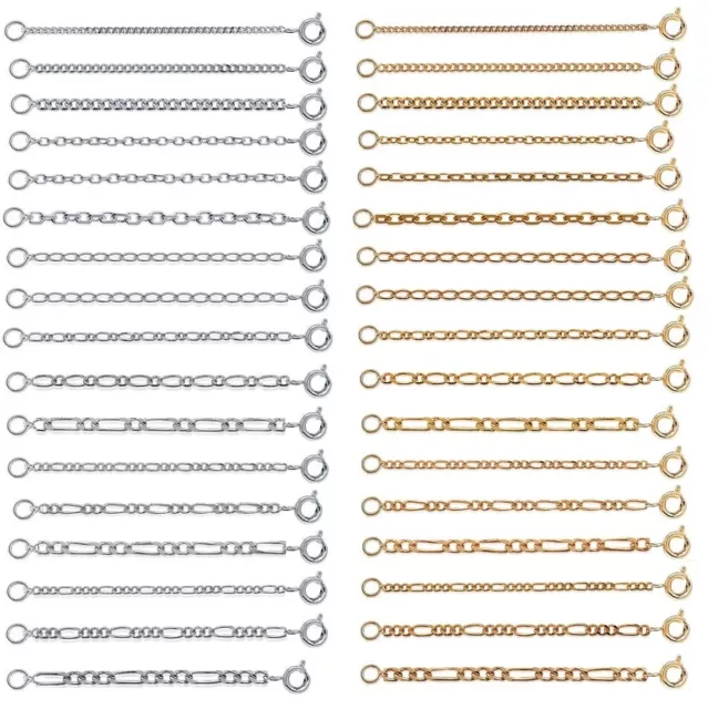 Extension rallonge rajout pour Chaine Collier ou Bracelet Taille au Choix